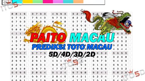 PAITO TOTO MACAU .